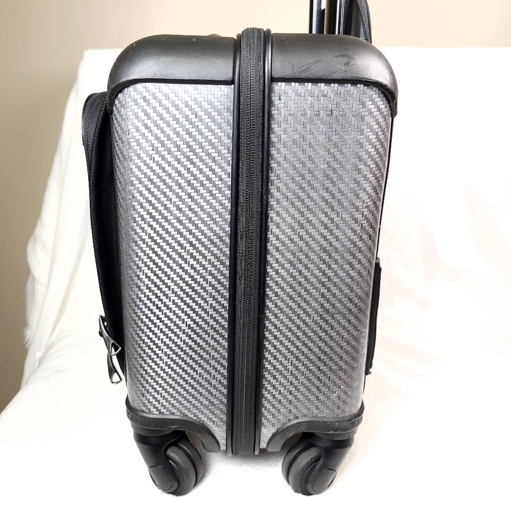 Tumi Graphite and Black Carry-On Luggage - Picture 4 of 16